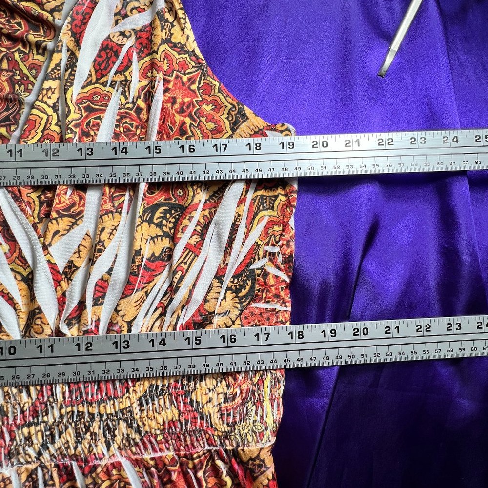 📌Fresh of LA Plus Size  Sleeveless Maxi Dress w/ Interesting Backside Neckline - Picture 11 of 16